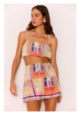 MINKPINK - Elysia Tie Strap Bubble Top