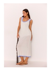 MINKPINK - Rae Contrast Knit Maxi Dress