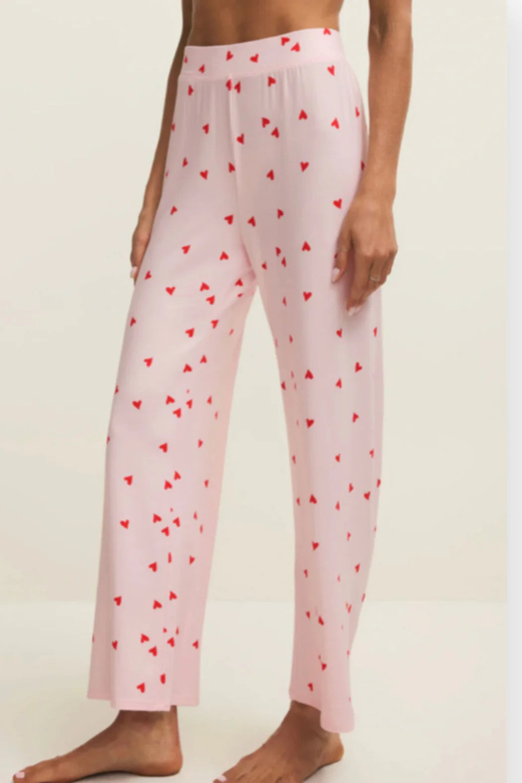 Z Supply - Luxe Heart Pant Pink Marshmellow