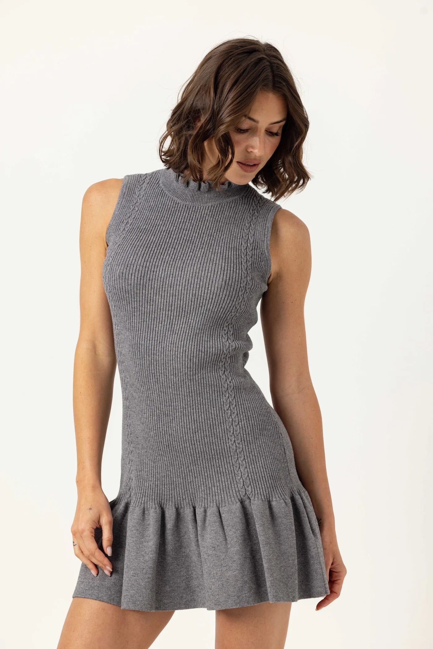 we are sundays - Fog Heather Grey Anissa Dress