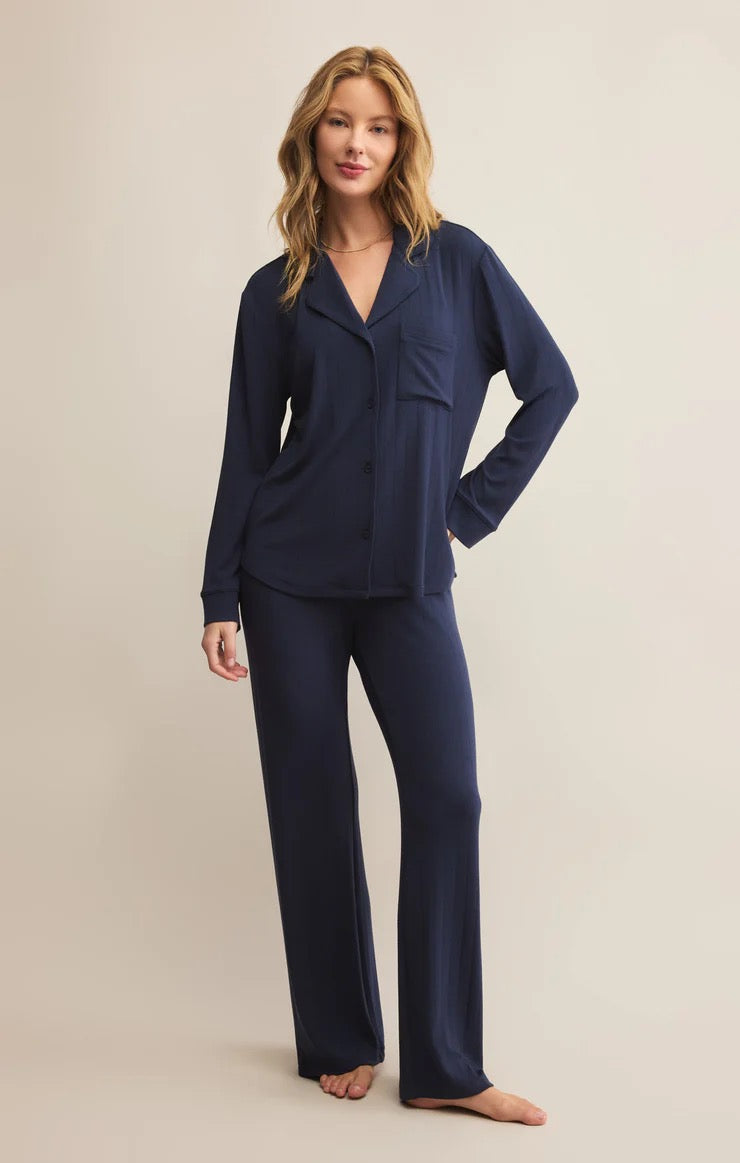 Z-Supply Luxe Starry Eyed Blacksand Pant