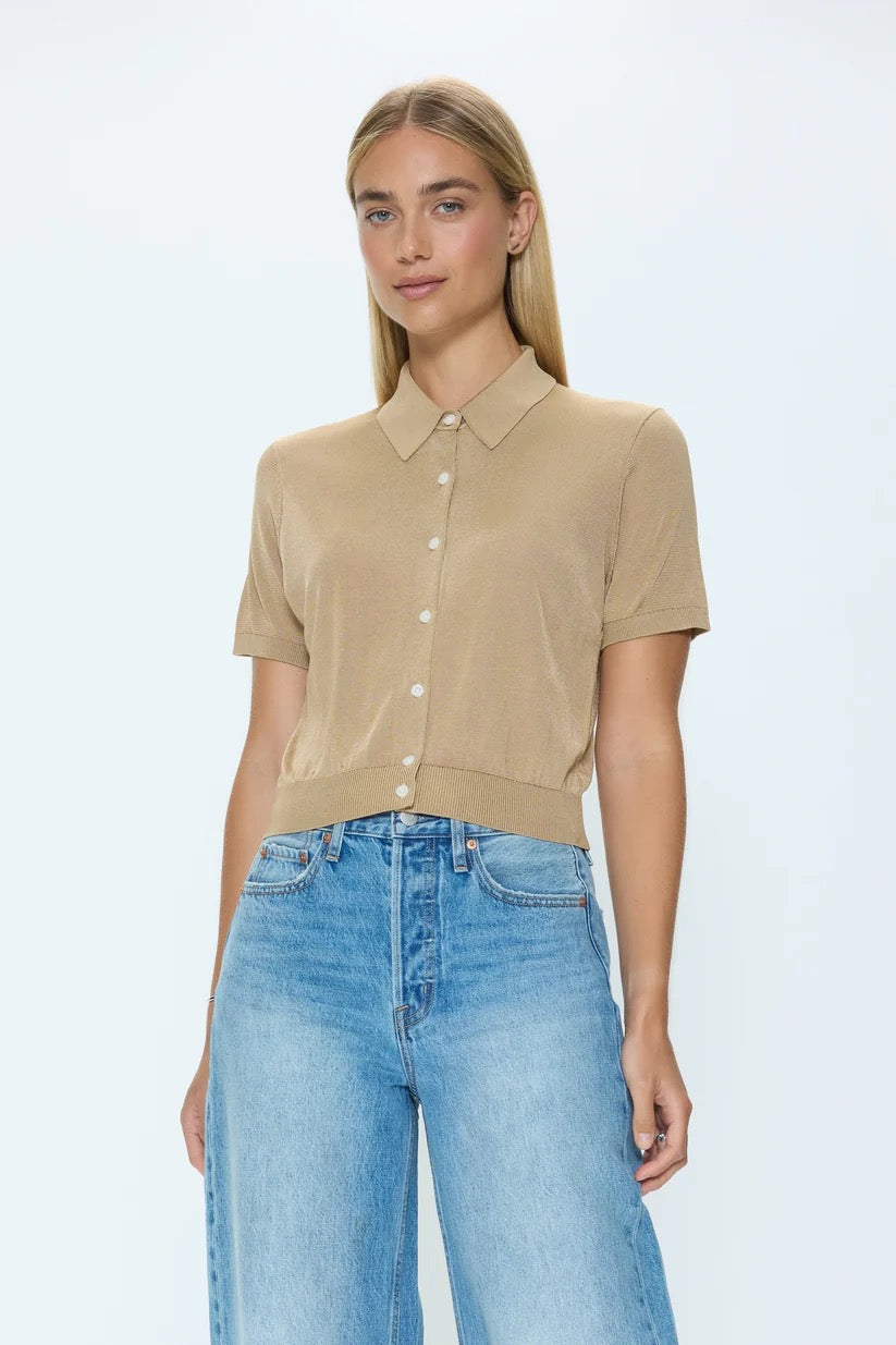 Pistola - Lucca Short Sleeve Polo Sweater