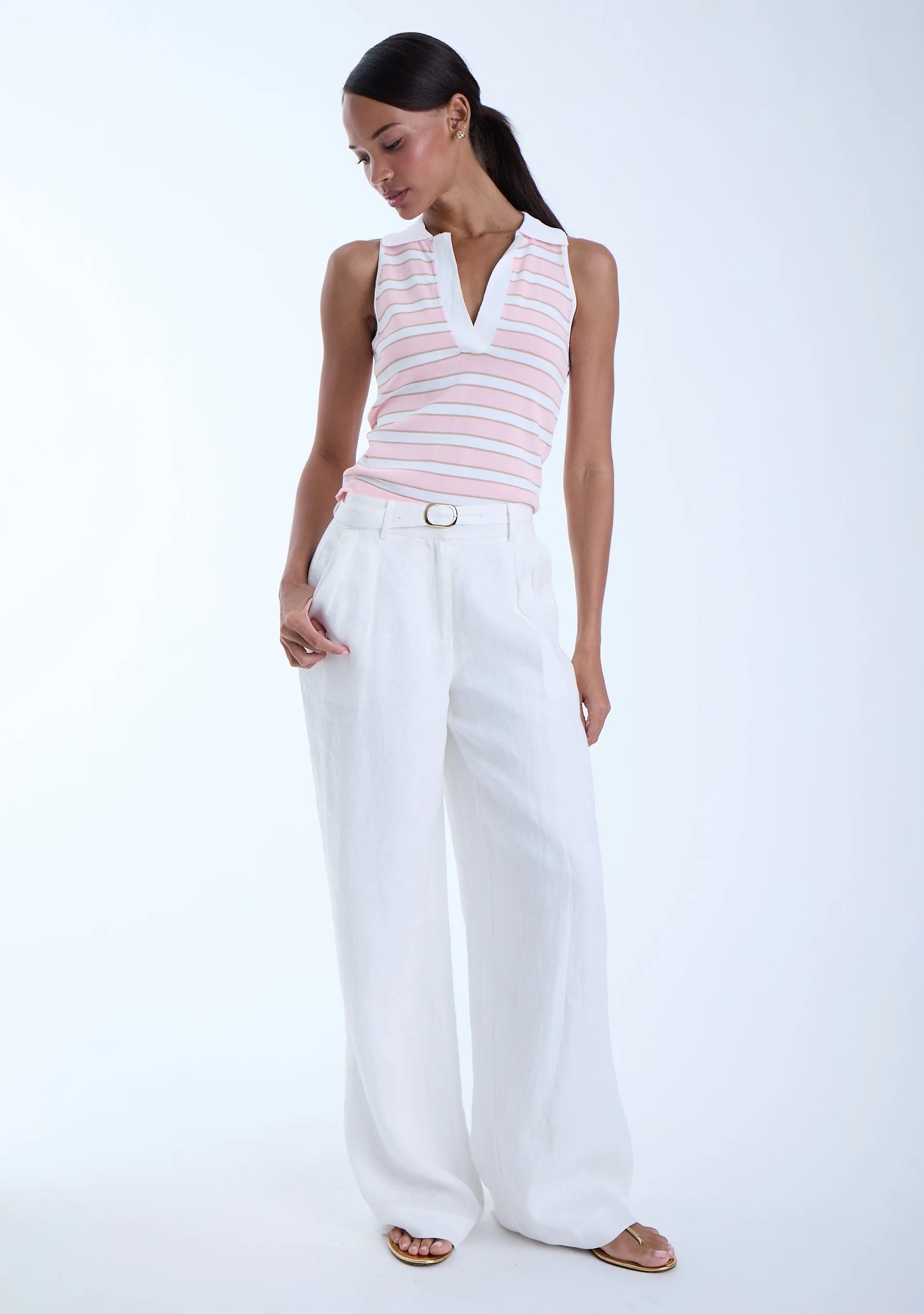 Karina Grimaldi - Kira Knit Sleeveless Top