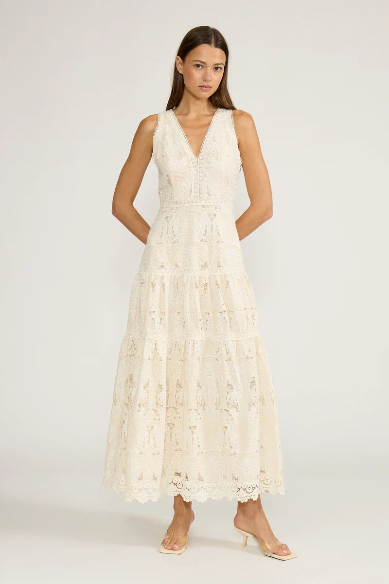 Lucy Paris - Francia Tiered Dress