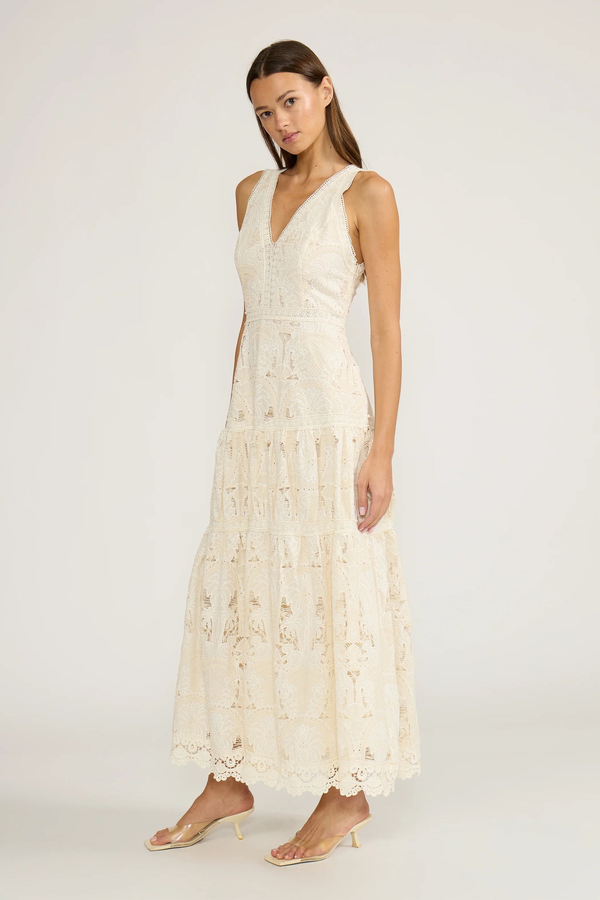 Lucy Paris - Francia Tiered Dress