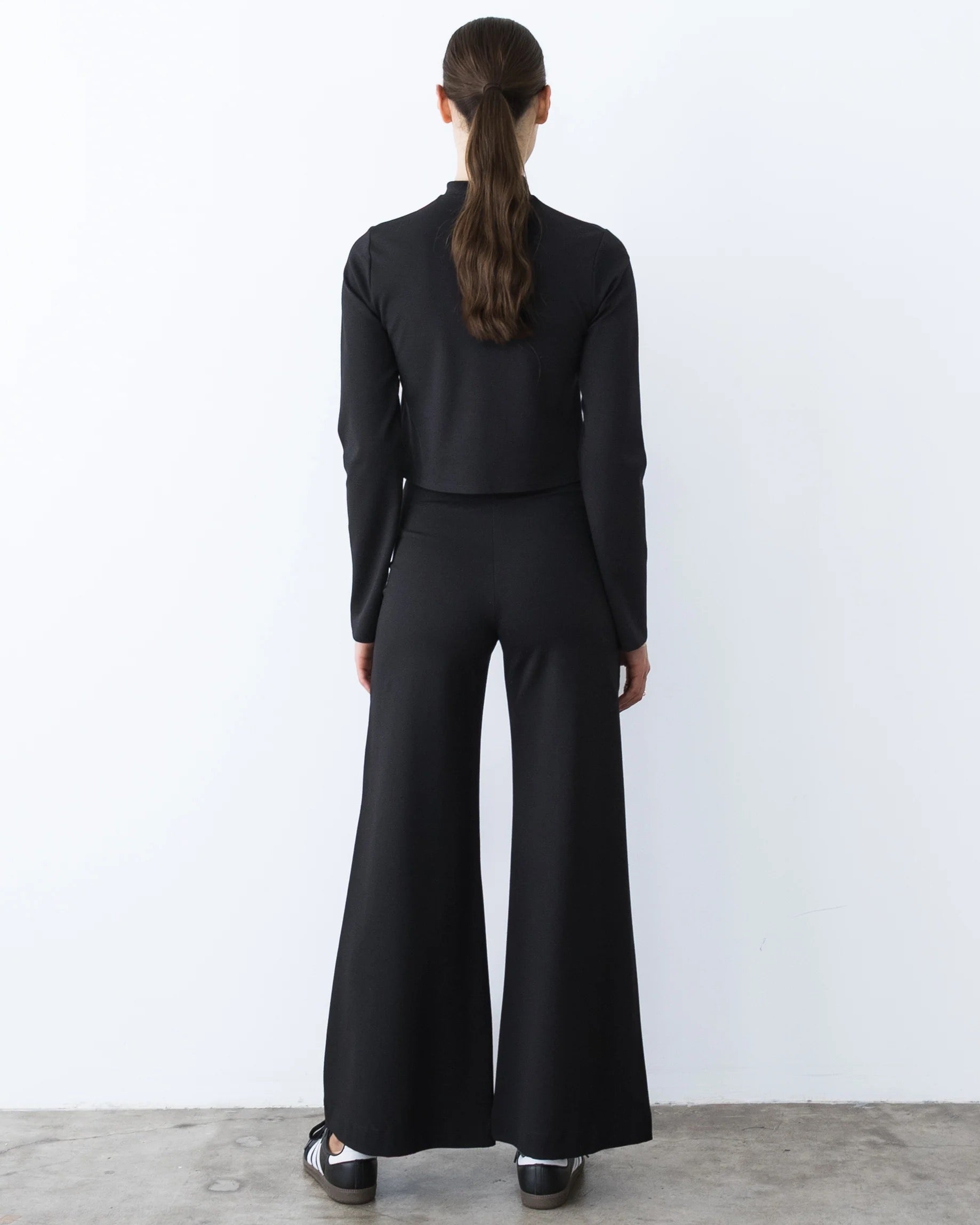 Ripley Rader - Ponte Knit Mock Turtleneck
