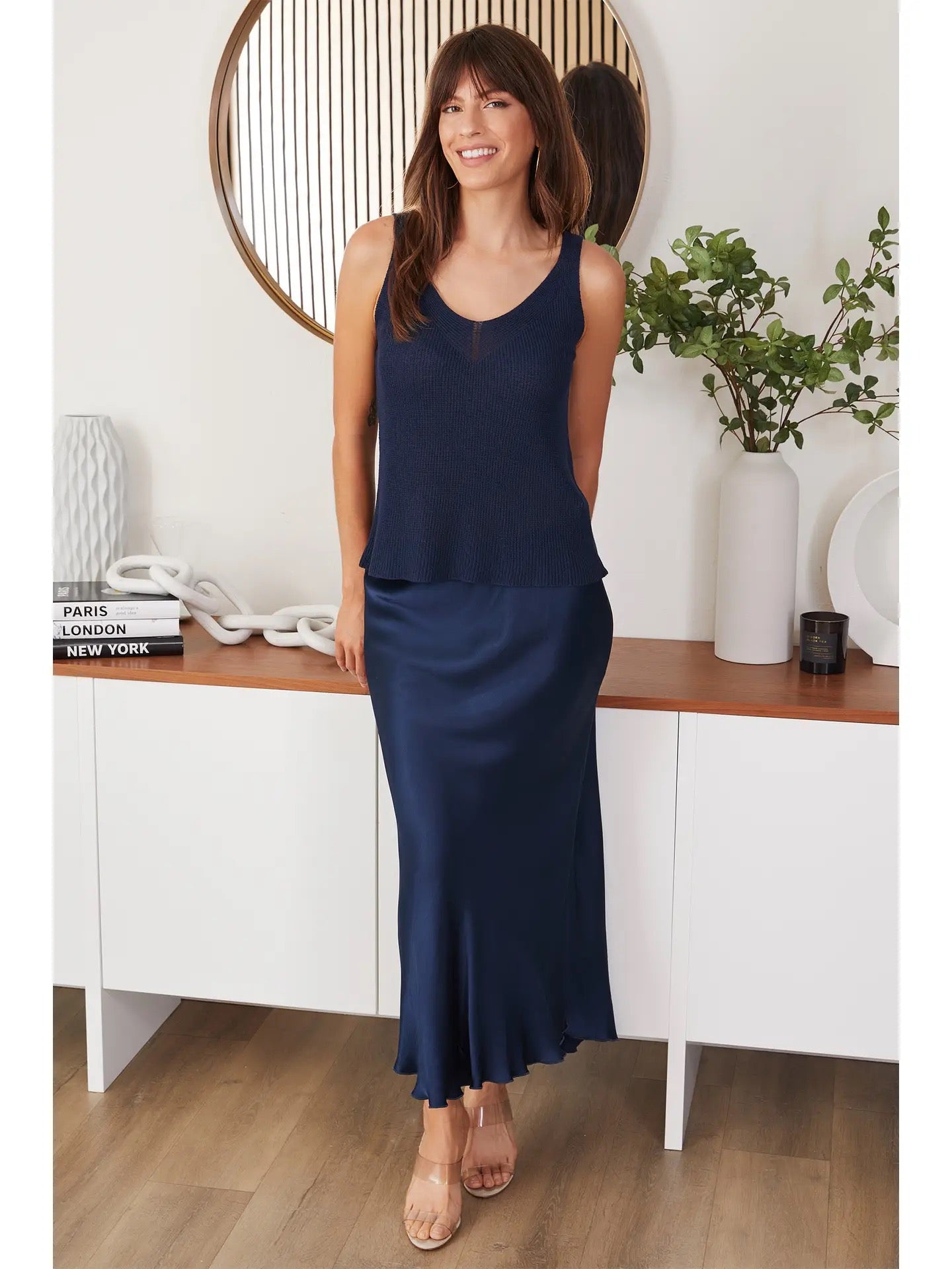 Milio Milano - Rayon Slip Skirt