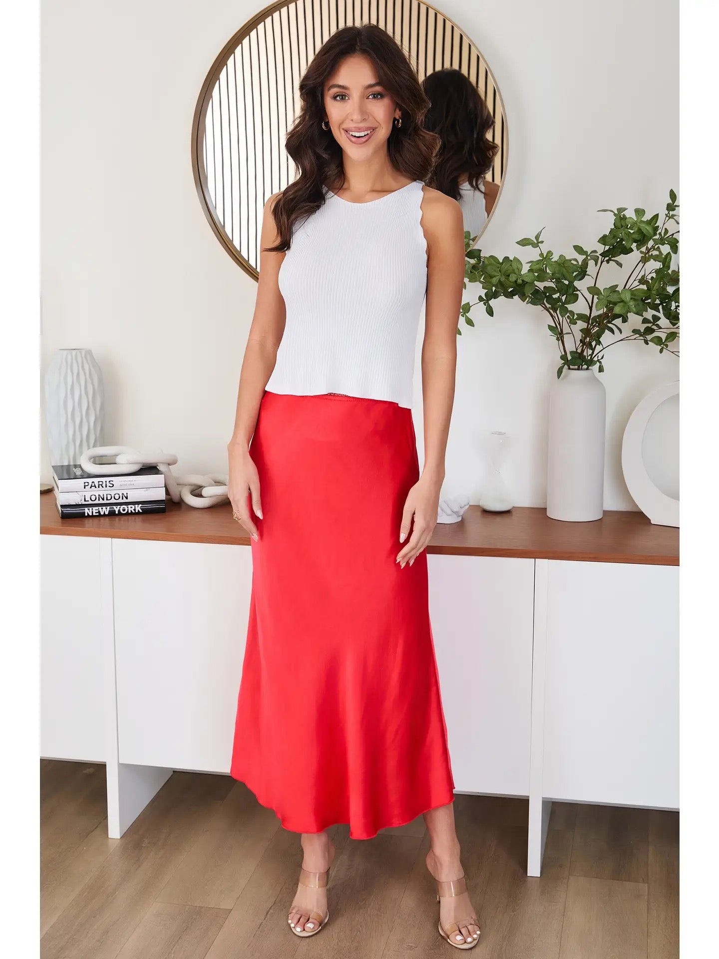 Milio Milano - Rayon Slip Skirt