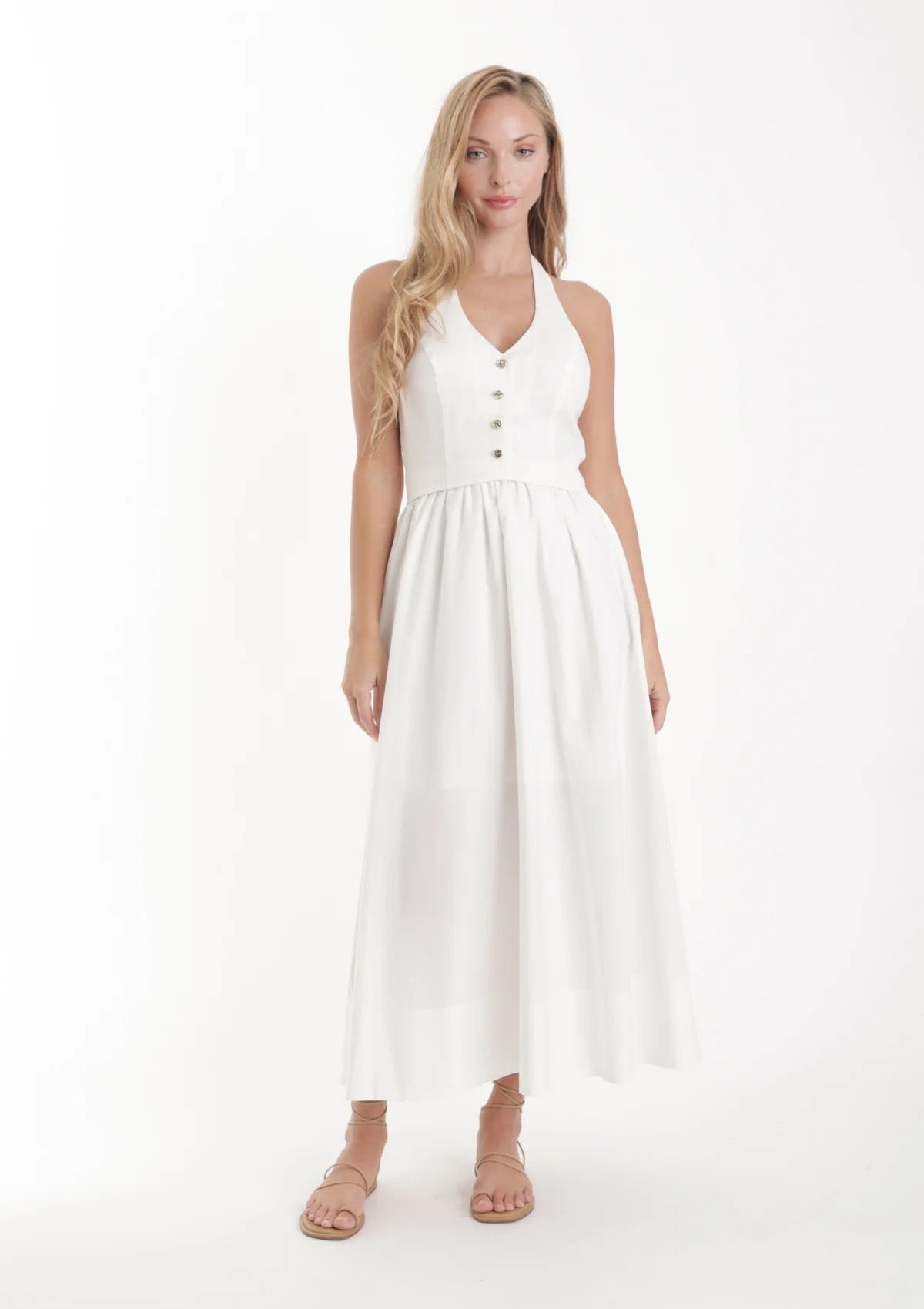 Karina Grimaldi - Orel Solid Dress