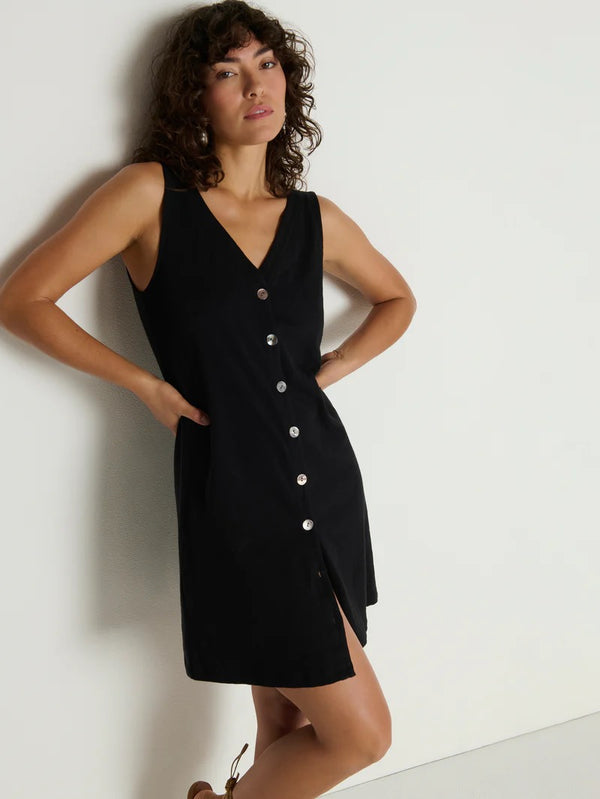 Nation Los Angeles - Sylvie V Neck Mini Dress