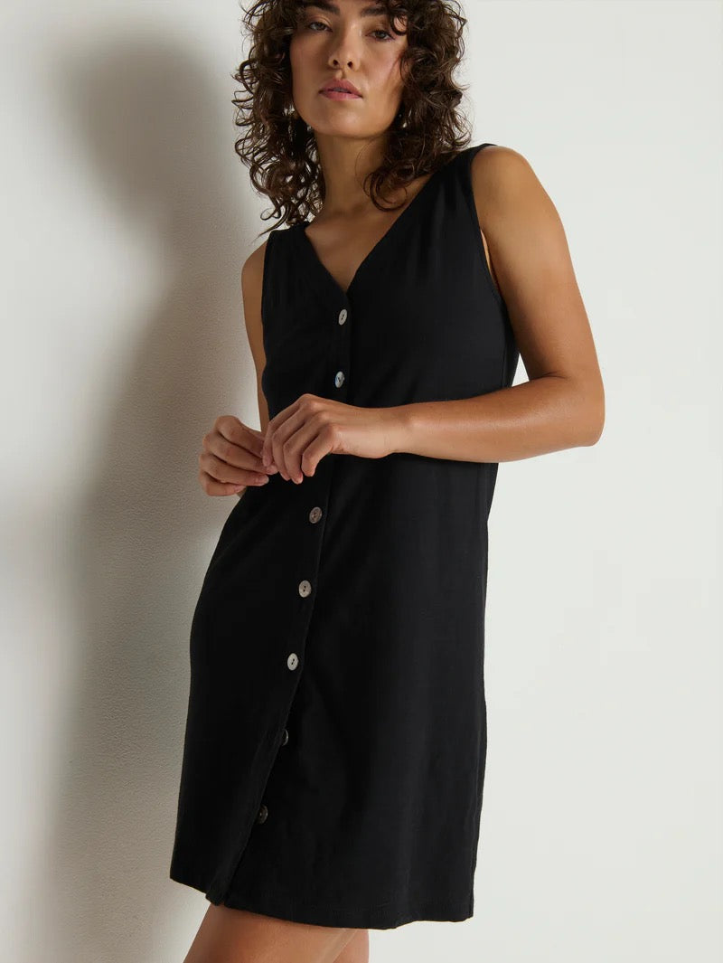 Nation Los Angeles - Sylvie V Neck Mini Dress