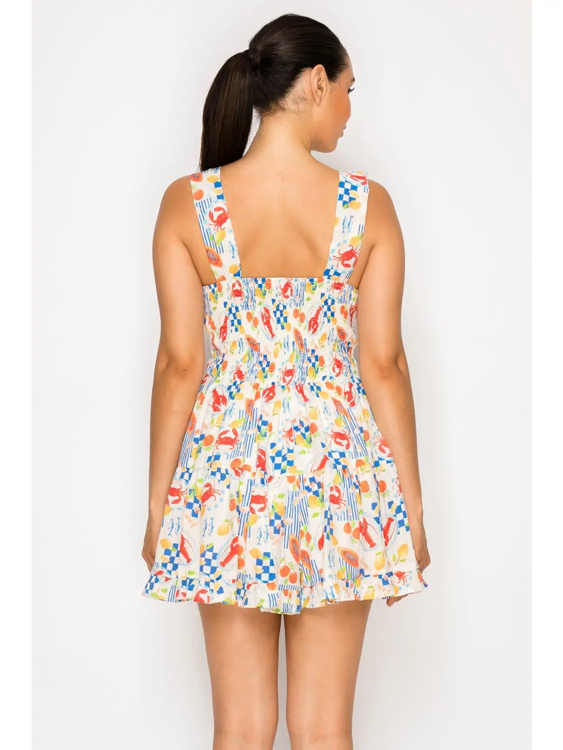 Meet Me In Santorini - Mykonos Market Romper