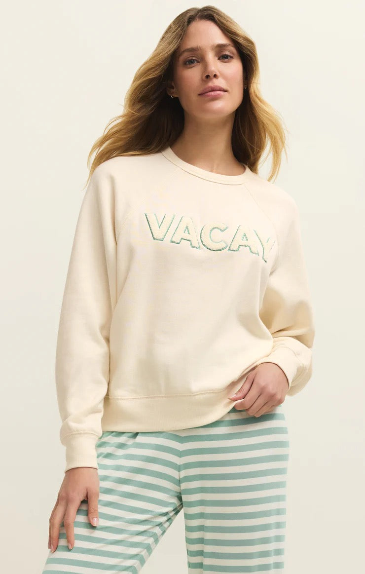 Z SUPPLY -  Vacay Fleece Sweatshirt