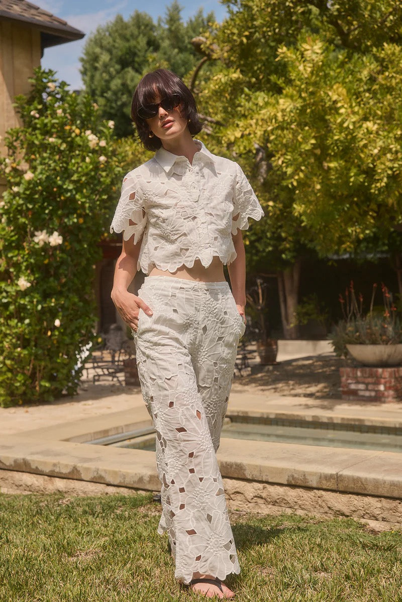 Lucy Paris - Jane Eyelet Pants