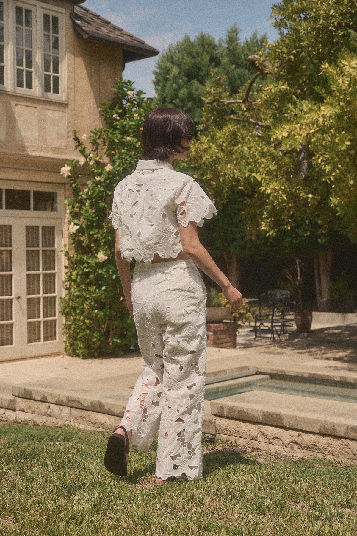 Lucy Paris - Jane Eyelet Pants