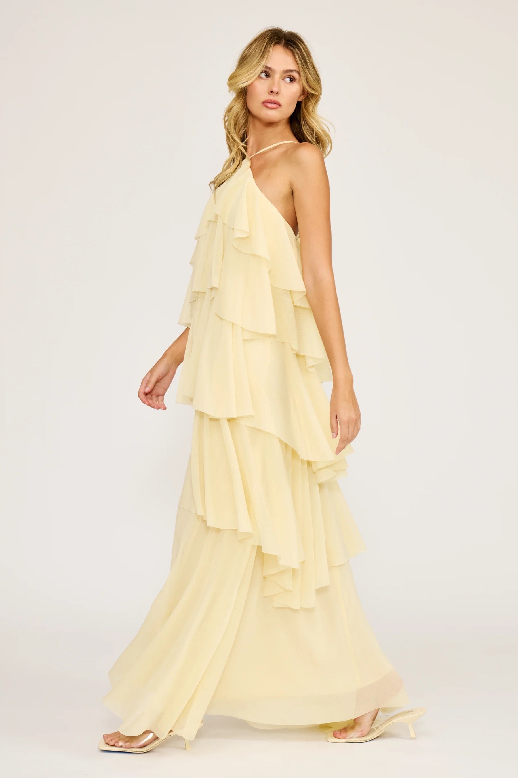 Lucy Paris - Emery Ruffle Dress