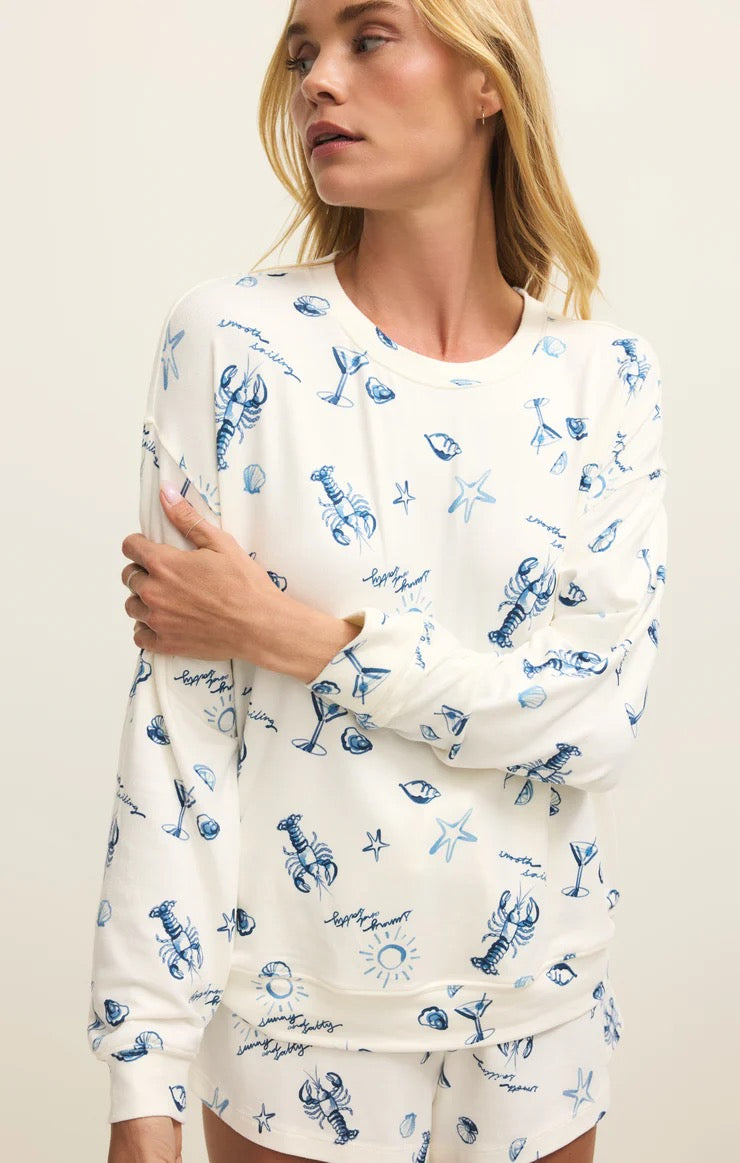 Z Supply - Lost At Sea Long Sleeve Top