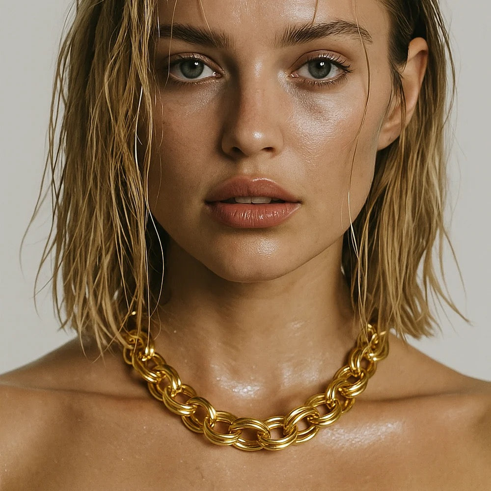 Ellie Vail - Louella Chunky Double Link Necklace