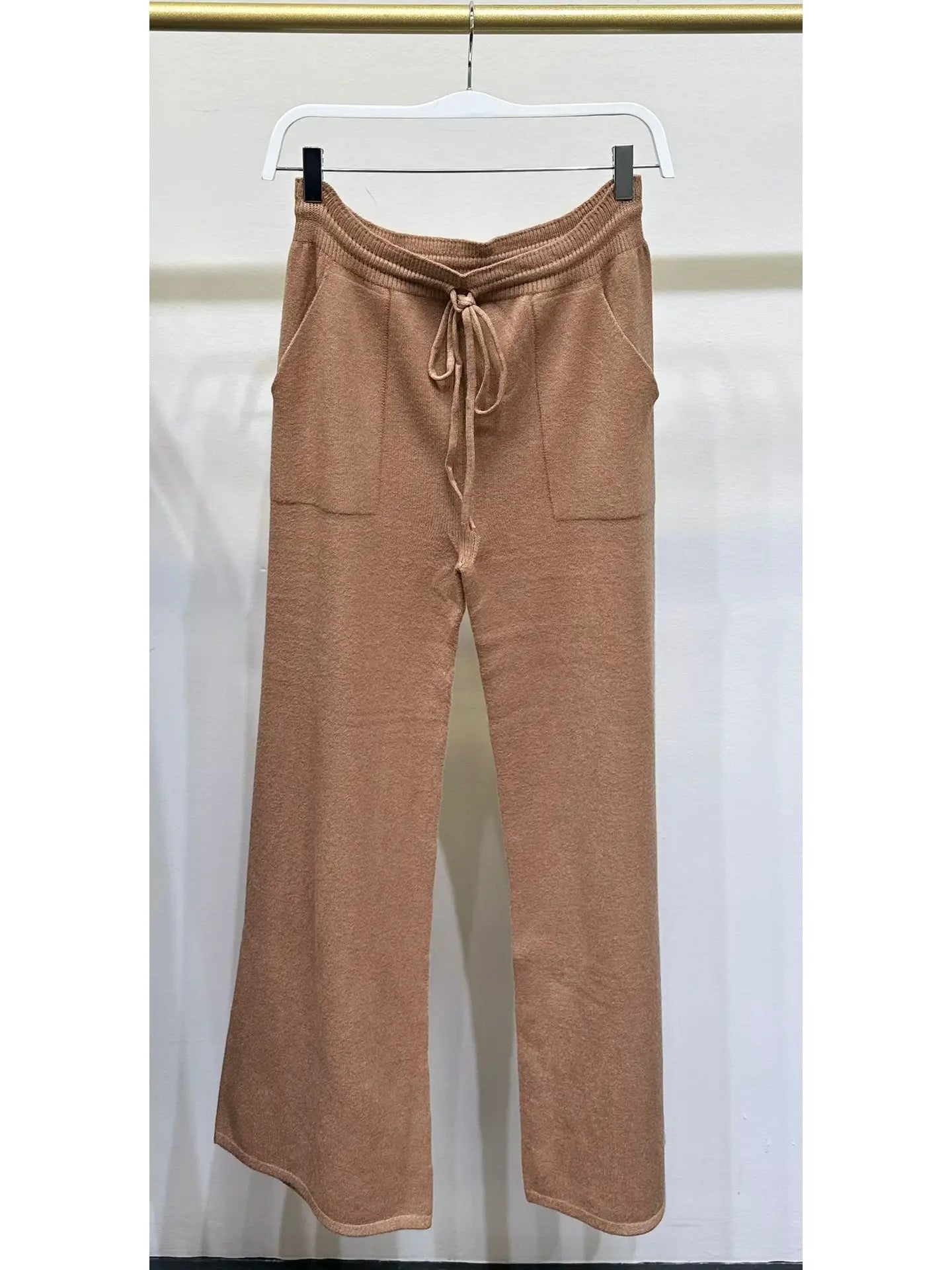 Milio Milano - Knit Straight Leg Pants With Pocket