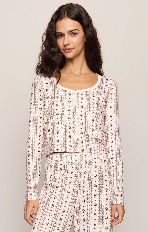 Z Supply - Candy Cane Long Sleeve Top