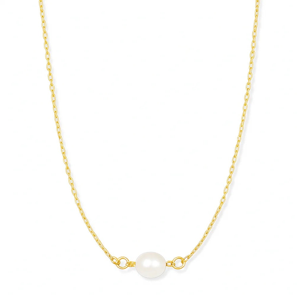 Ellie Vail - Clarkson Shackle Bracelet - Gold