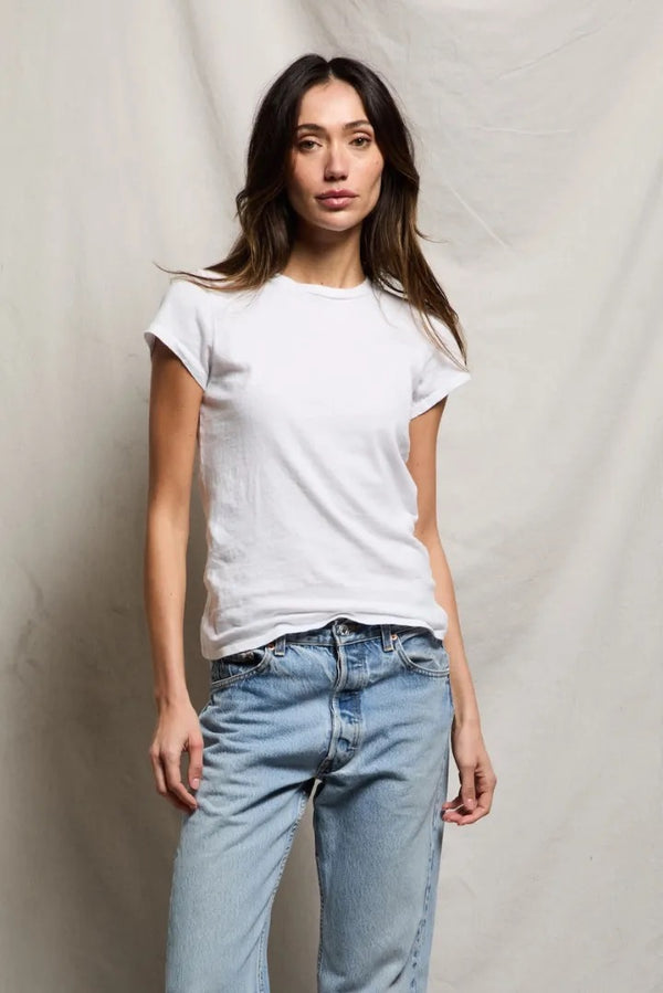 perfect white tee - Sheryl Recycled Cotton Baby Tee