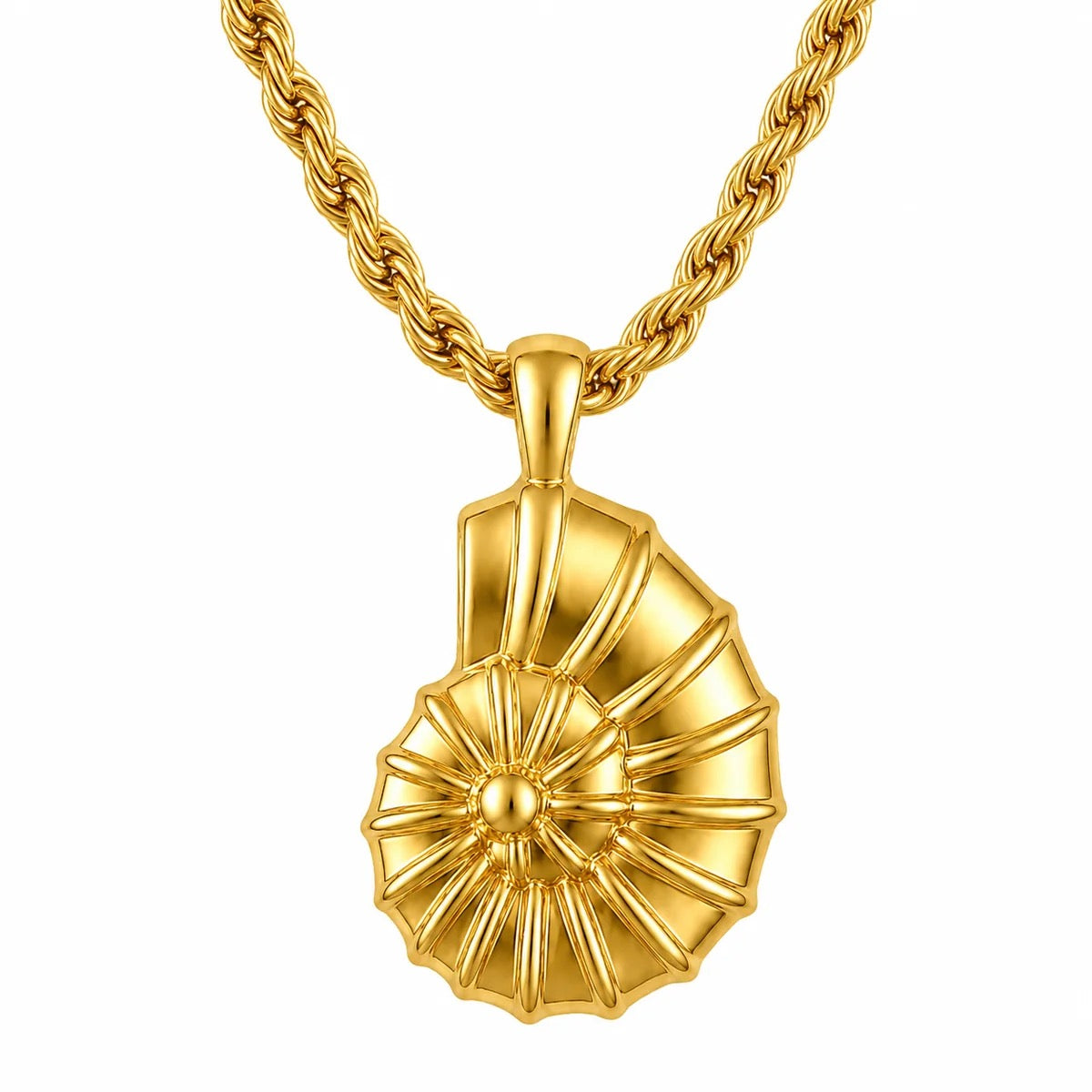 Ellie Vail - Eliana Oversized Shell Pendant Necklace