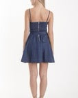 Karina Grimaldi - Lola Denim Mini Dress