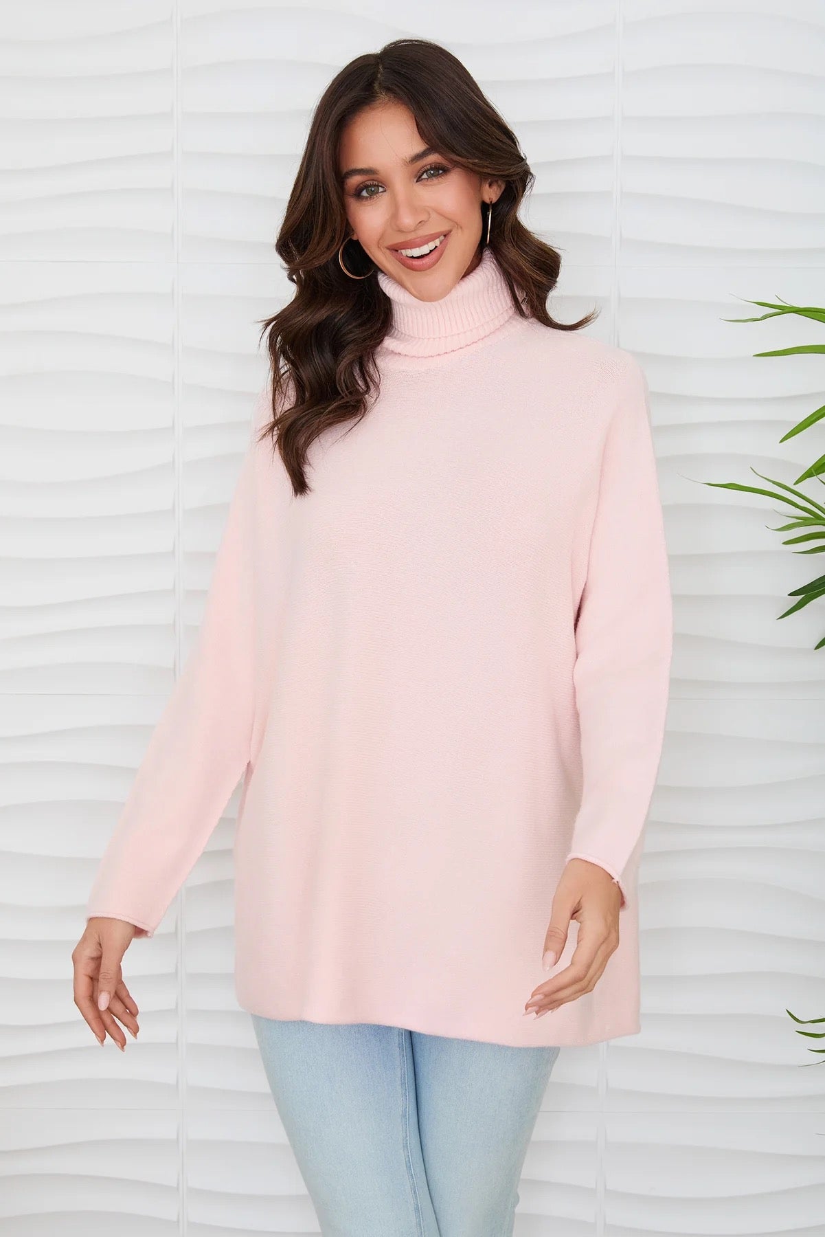 Milio Milano - Italian Knit Casual Fit Turtleneck Top