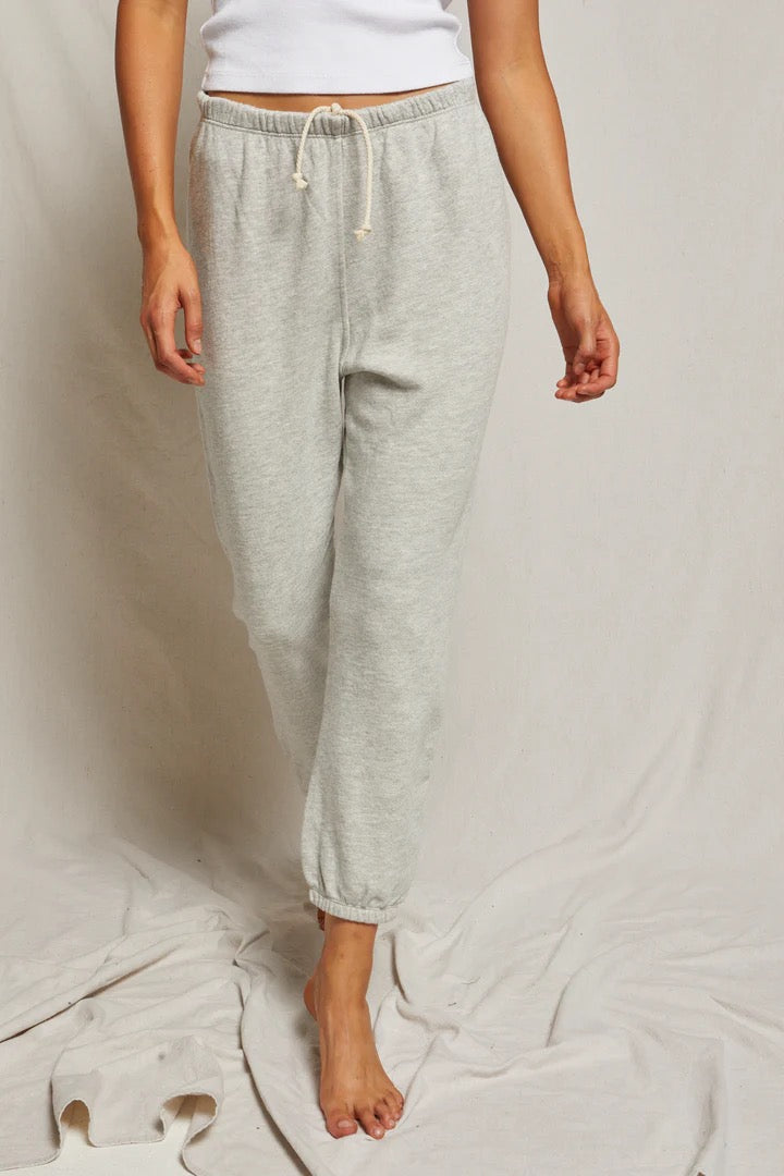 perfectwhitetee - Heather Grey Johnny French Terry Easy Sweatpant