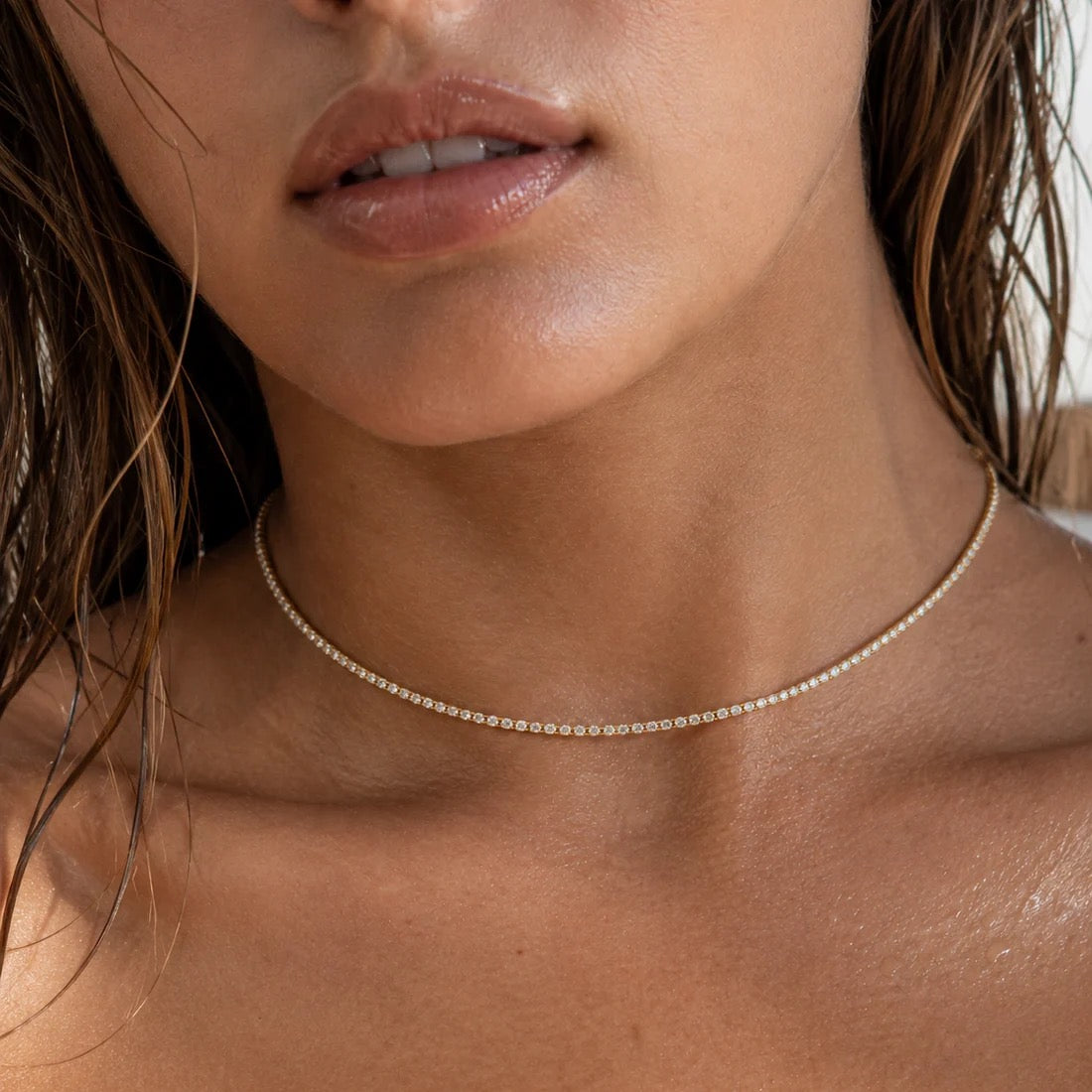 Ellie Vail - Camden Tennis Choker Necklace