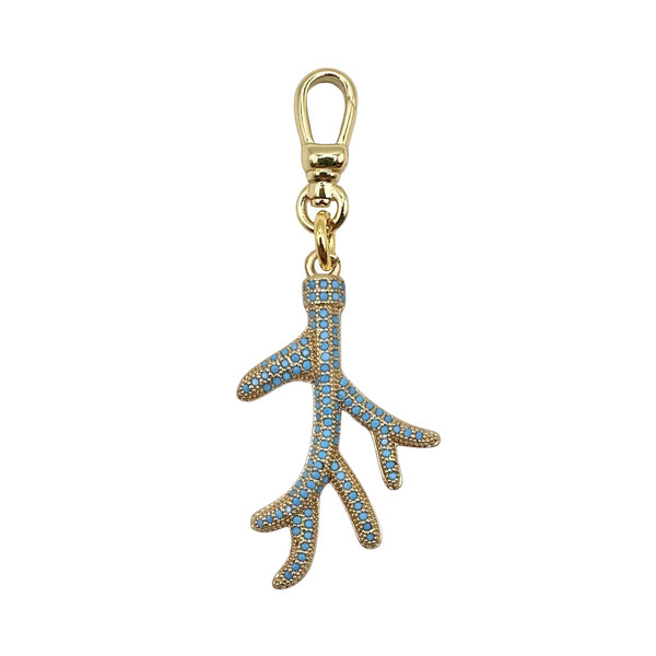 HOLST + LEE - Blue Rhinestone Coral