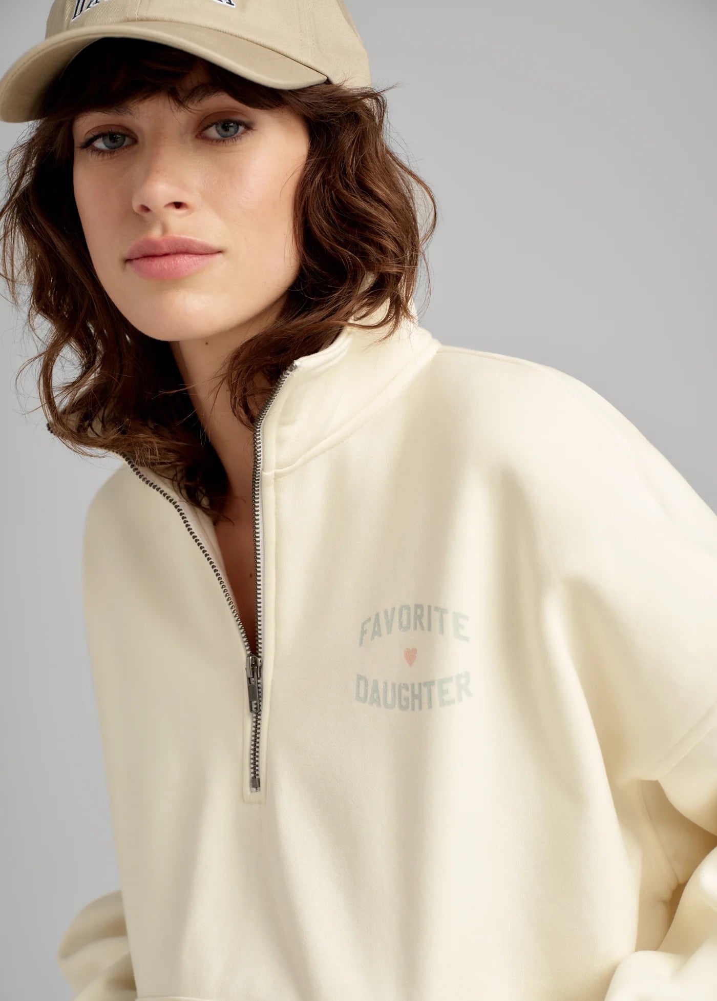 Favorite Daughter - The Favorite Daughter Half-Zip Sweatshirt