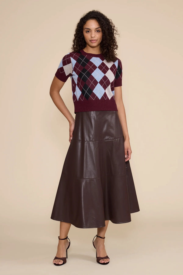 Lucy Paris - Vi Midi Skirt