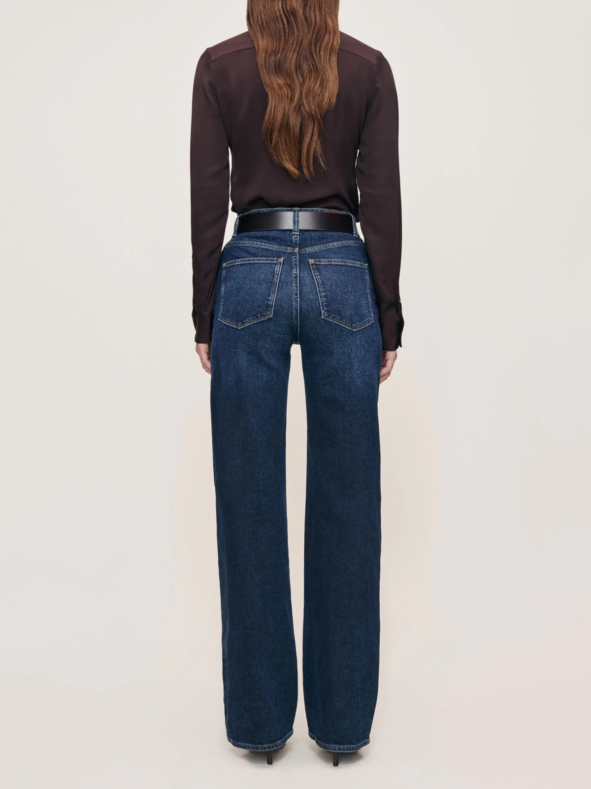 DL1961 - Karmine Refined Wide Leg High Rise 33" Jeans