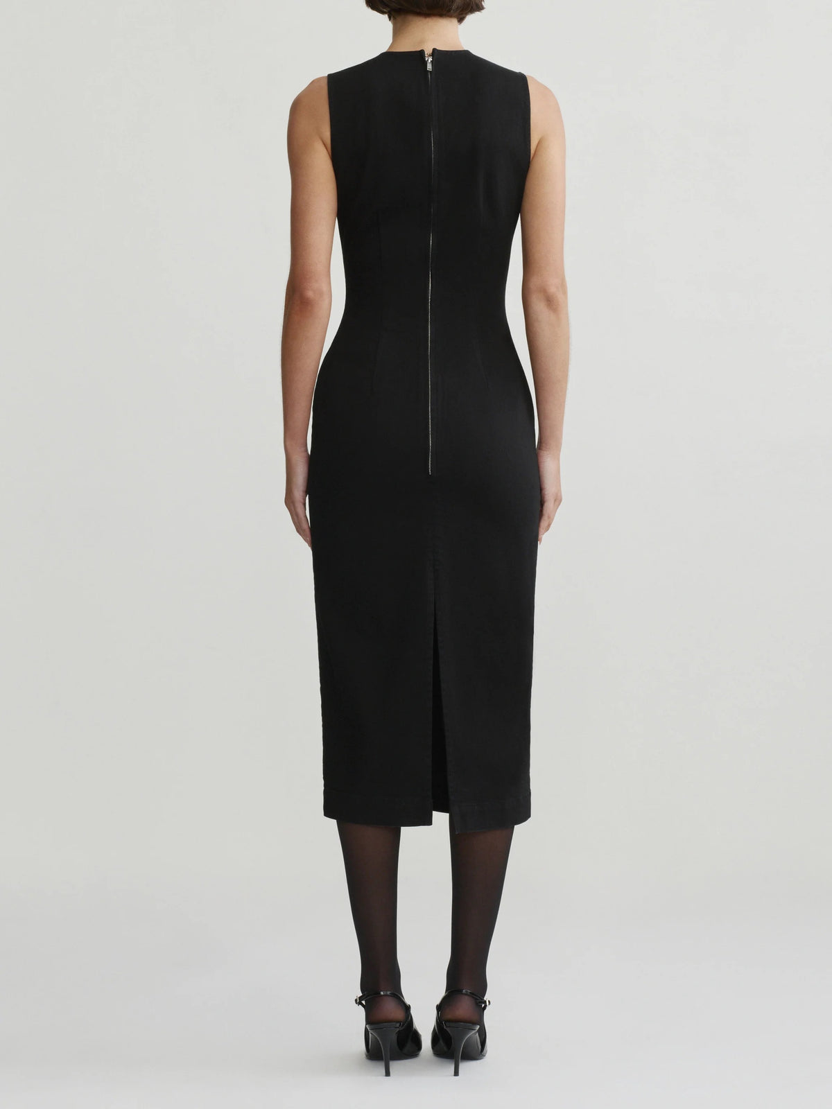 DL1961 - Esme Midi Denim Dress in Black