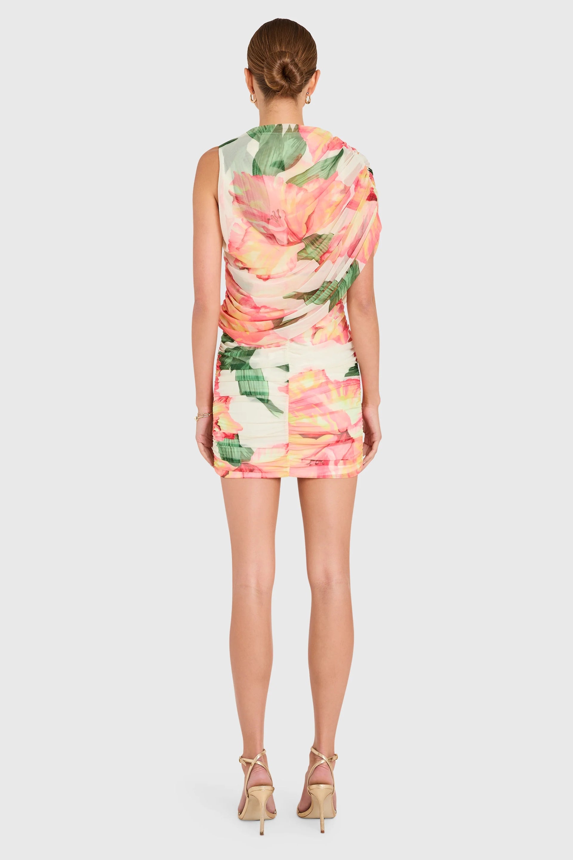 Amanda Uprichard - Marcelle Dress In Hibiscus