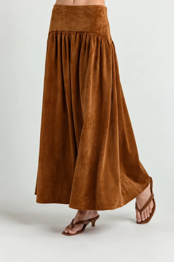we are sundays -  Suede Celeste Skirt