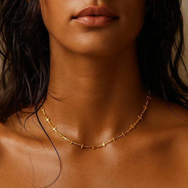 Ellie Vail - Kennedy Cross Chain Necklace