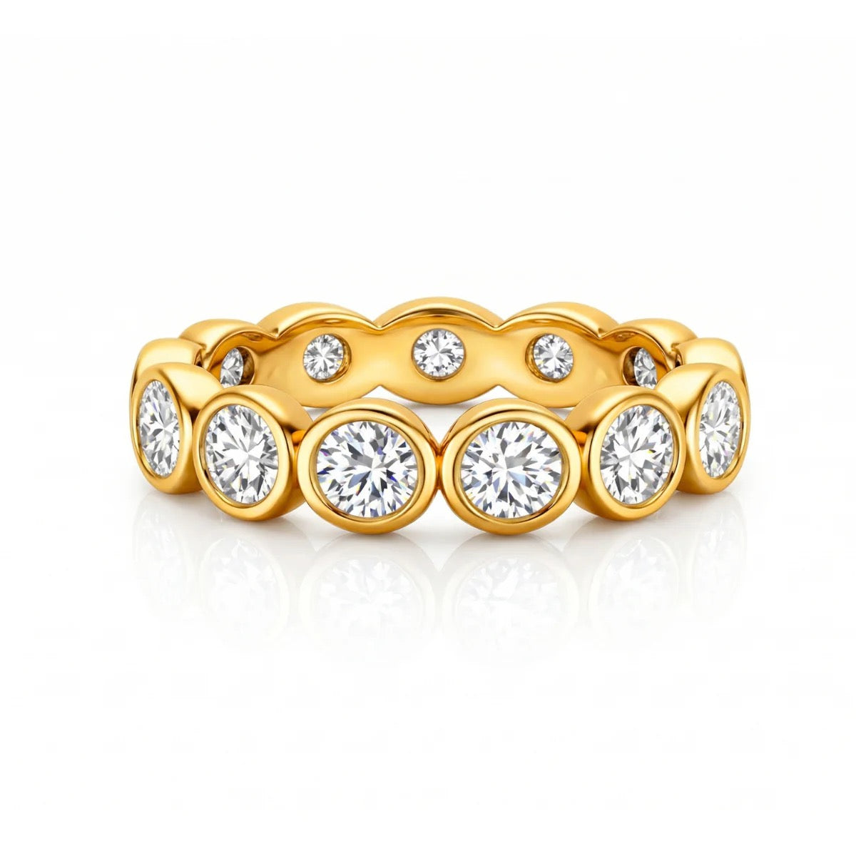 Ellie Vail - Maude Bezel Eternity Ring