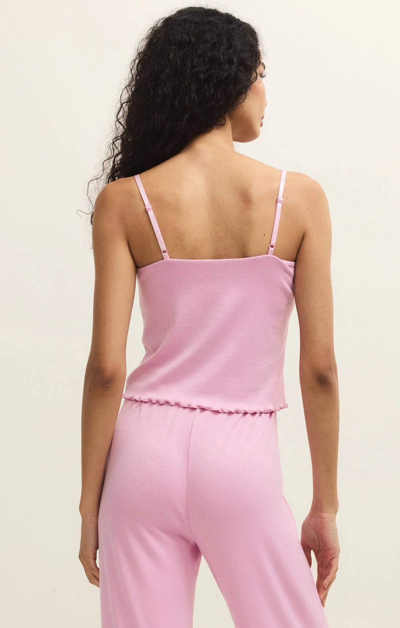 Z Supply -  Heart Felt Cami Pink Crush