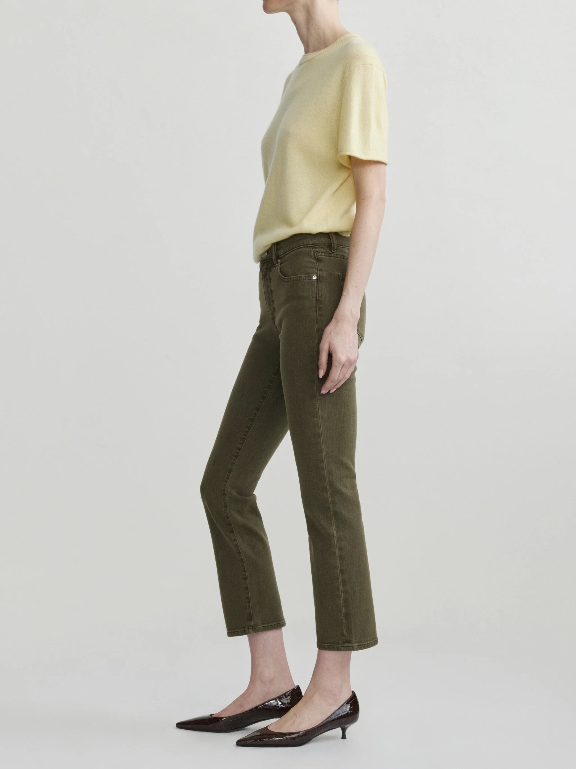 DL1961 - Mara Straight Mide Rise Instasculpt Ankle Jeans