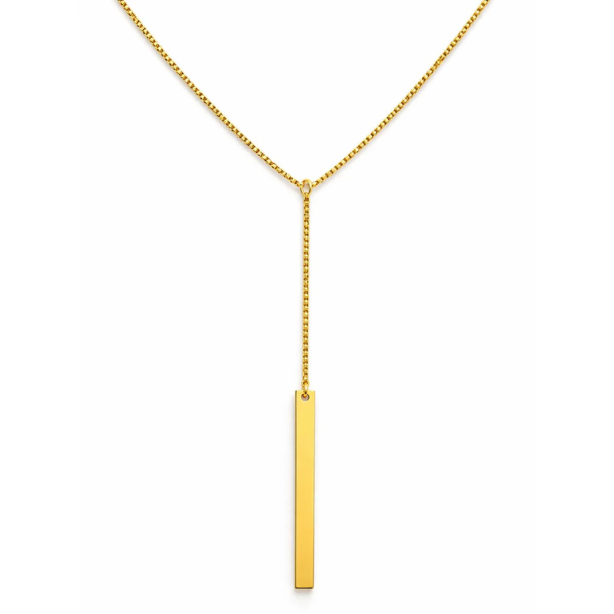 Ellie Vail - Vionetta Lariat Bar Necklace