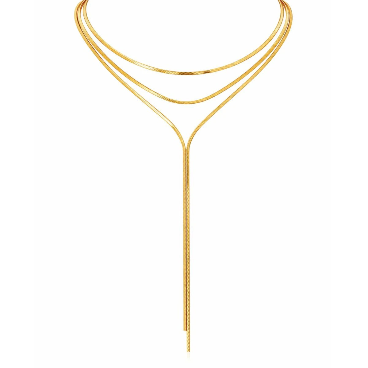 Ellie Vail - Elarina Layered Lariat Necklace
