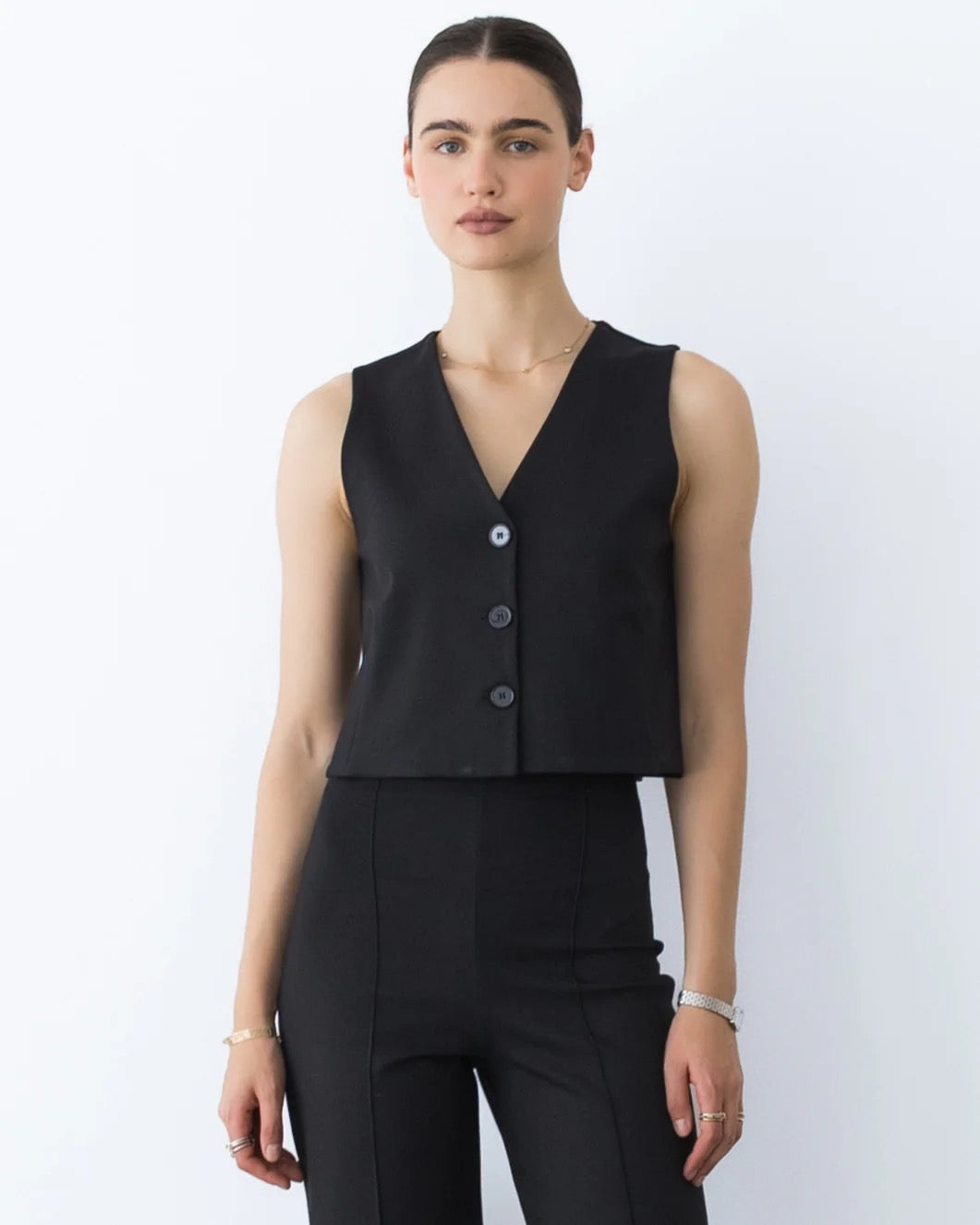 Ripley Rader - Ponte Knit Vest