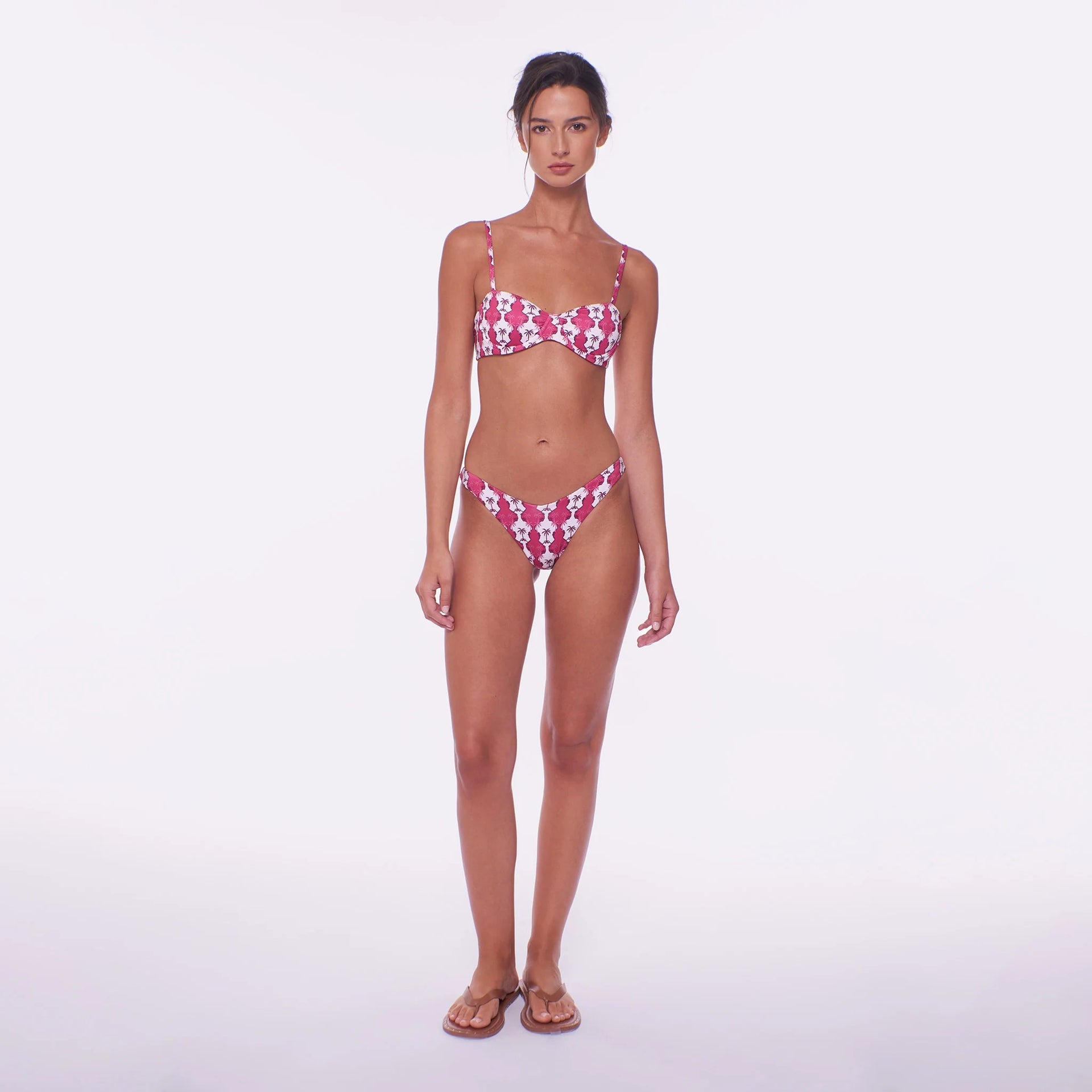 Peixoto - Bella Palma Queen Printed Full Bikini Bottom