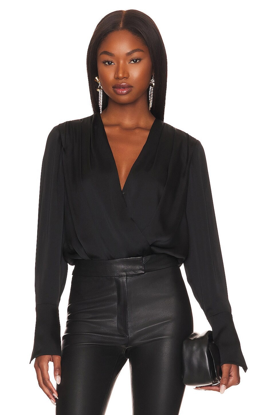 Favorite Daughter - The Date Blouse Thong Bodysuit