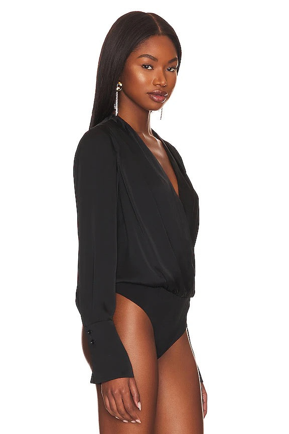 Favorite Daughter - The Date Blouse Thong Bodysuit