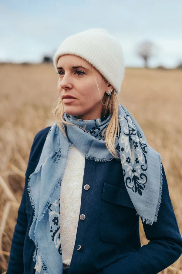 Maison Lecomte Flament - Riviera Scarf Bandana / Wool + Cashmere