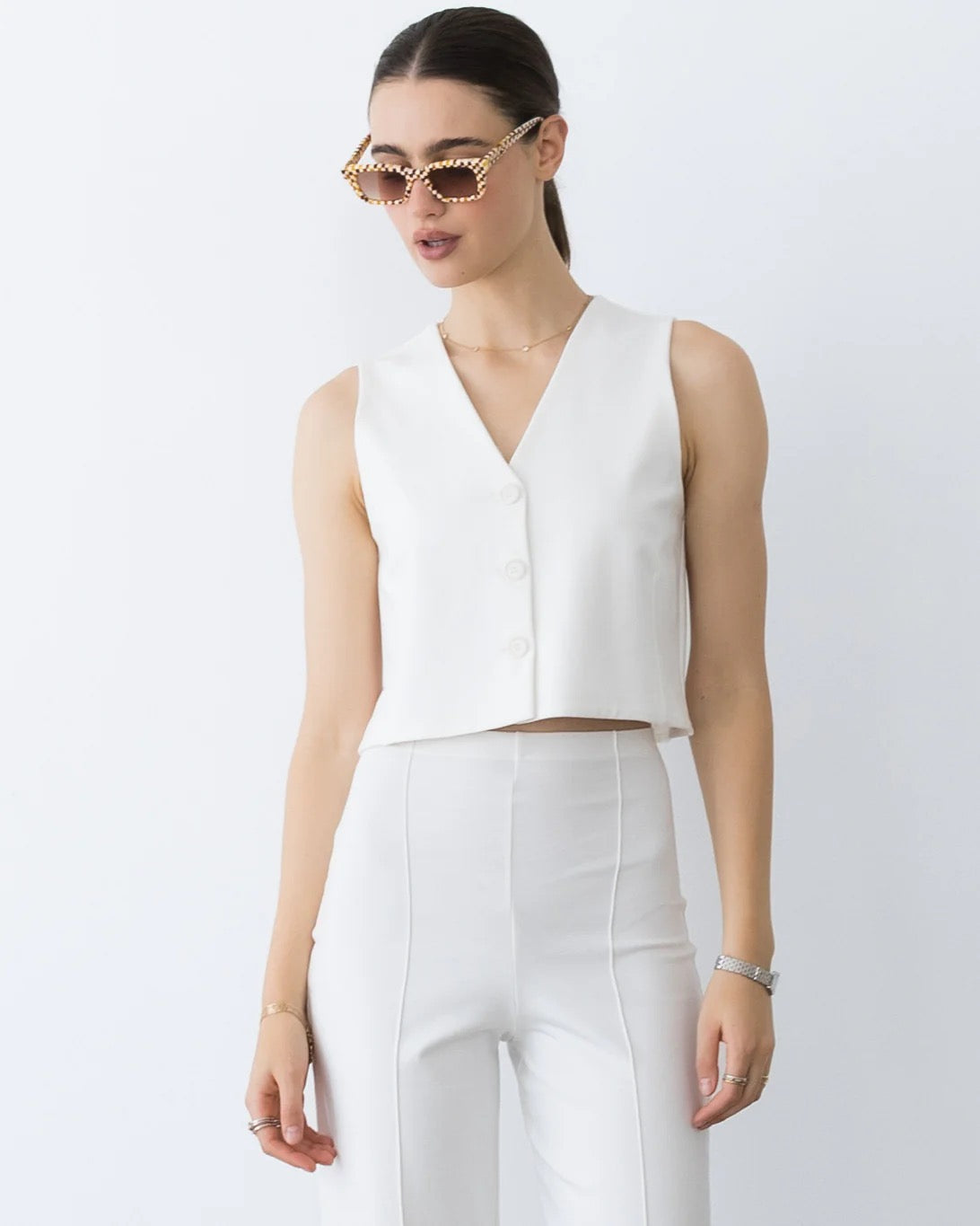 Ripley Rader - Ponte Knit Vest